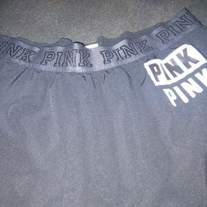 Black PINK Logo Skirt